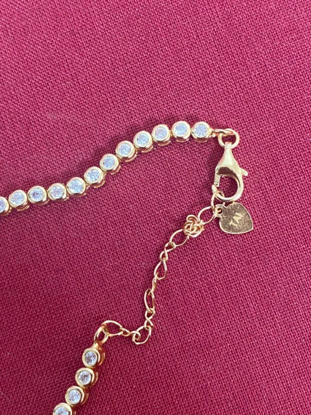 Elegant Gold & Gemstone Tennis Bracelet from Tai Jewelry